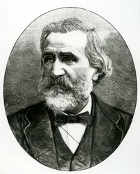 Porträt von Giuseppe Verdi